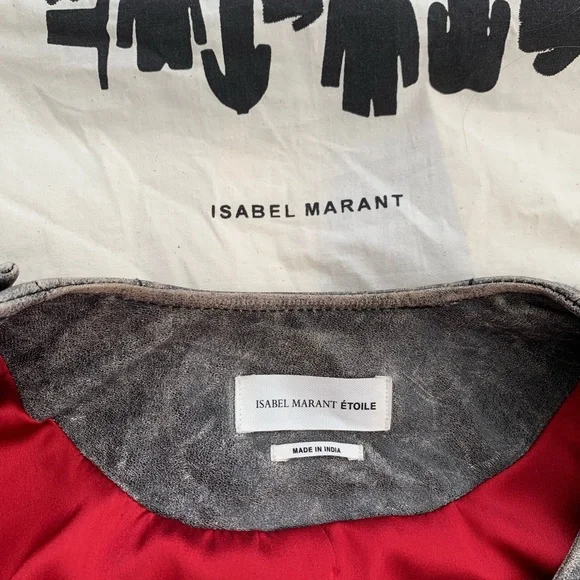 Isabel Marant Etoile Leather Jacket - Picture 6 of 6